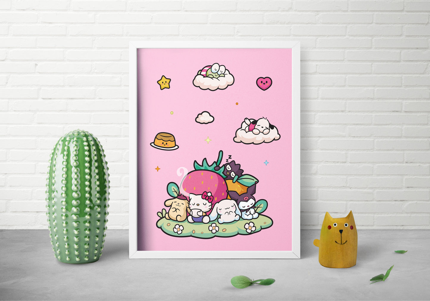 Howdy Kitten Print
