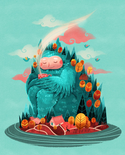 Tea Time (Latvia) Print