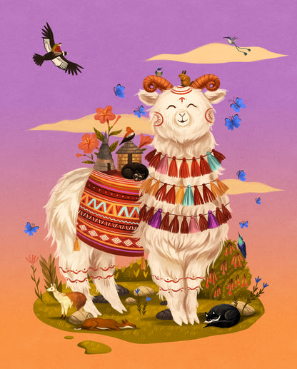 Fully Wooly (Peru) Print