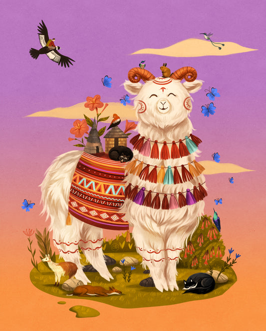 Fully Wooly (Peru) Print