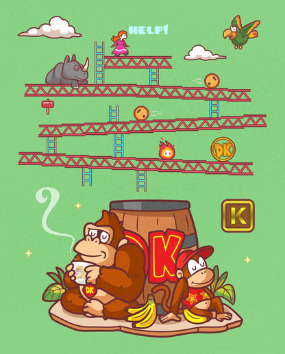 Off the Clock Print
