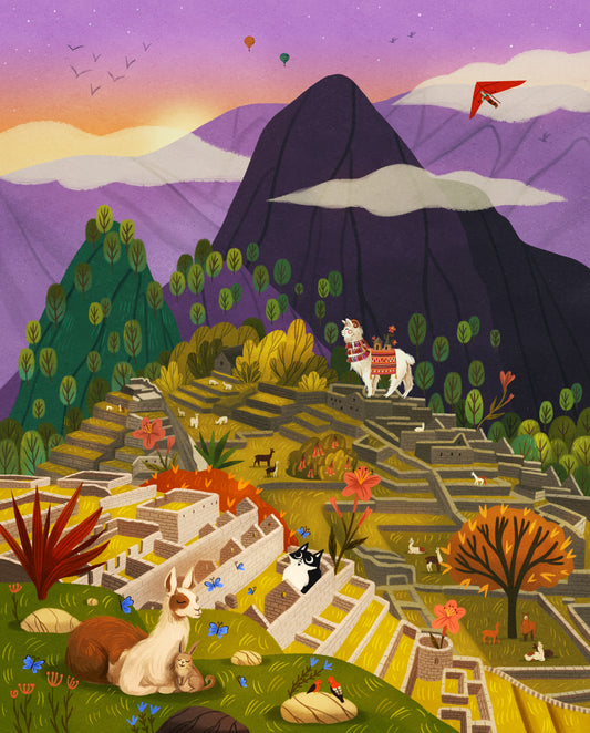 Royal Ruins (Peru) Print