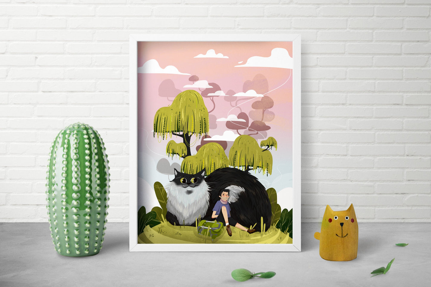 Under the Willow (New York) Print