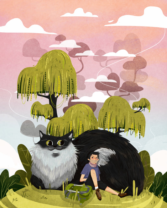 Under the Willow (New York) Print